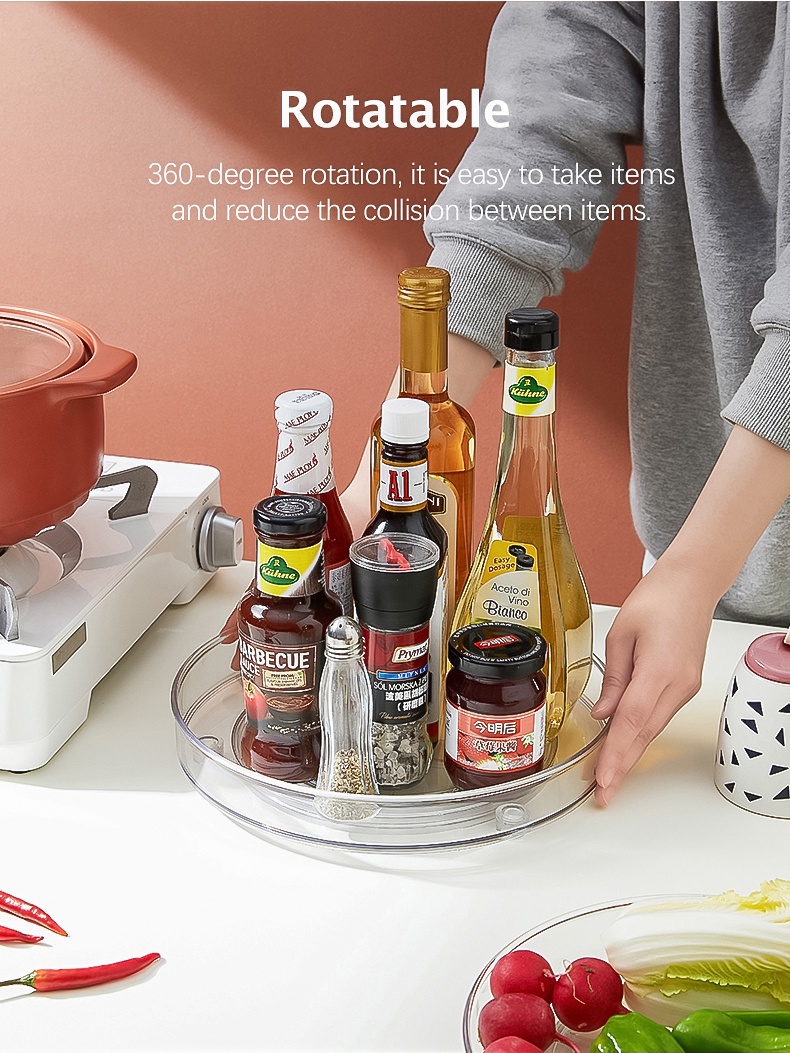 Kitchen Storage Tray Multi-function PET-3